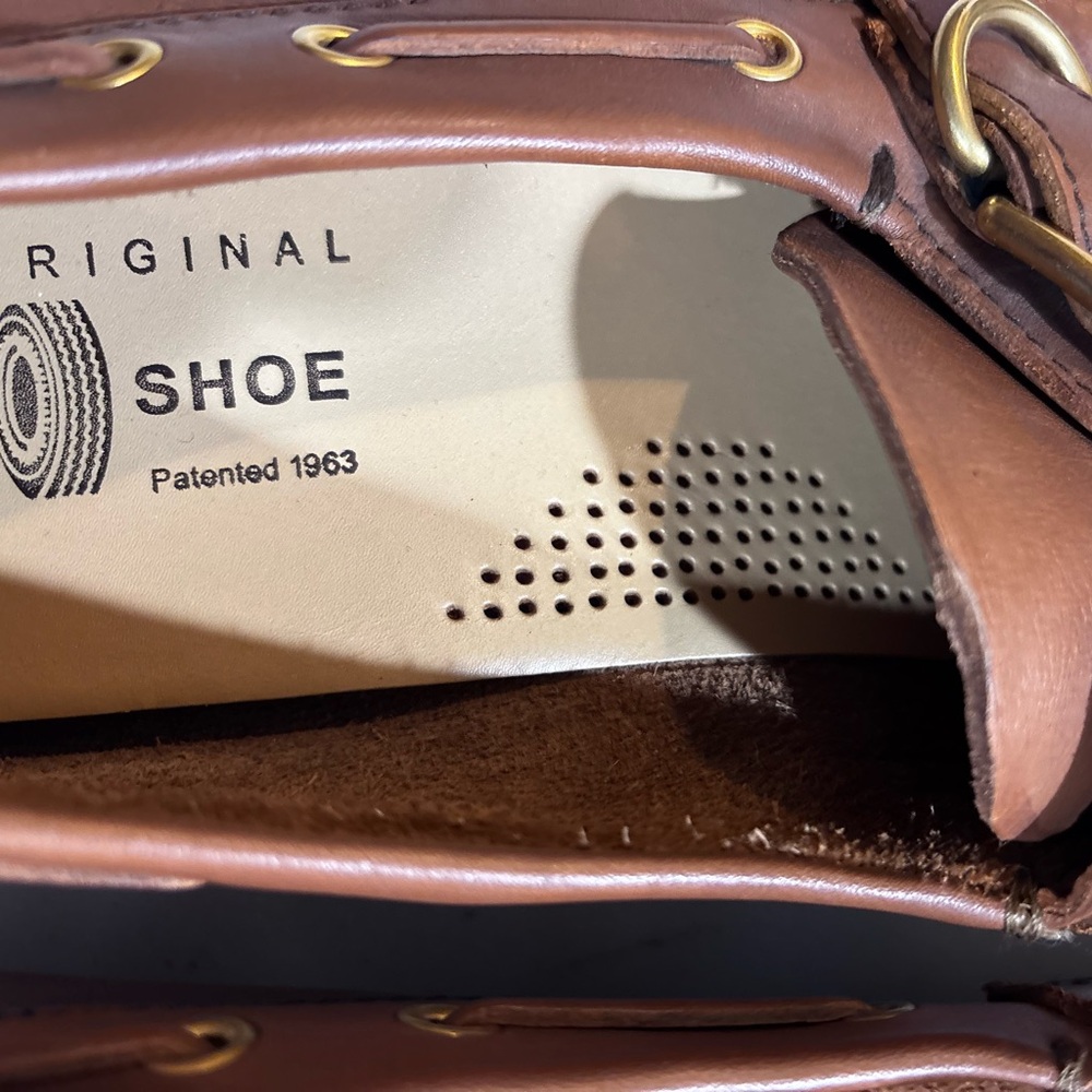 Men's Brown Leather Loafers - Picture 2 of 4